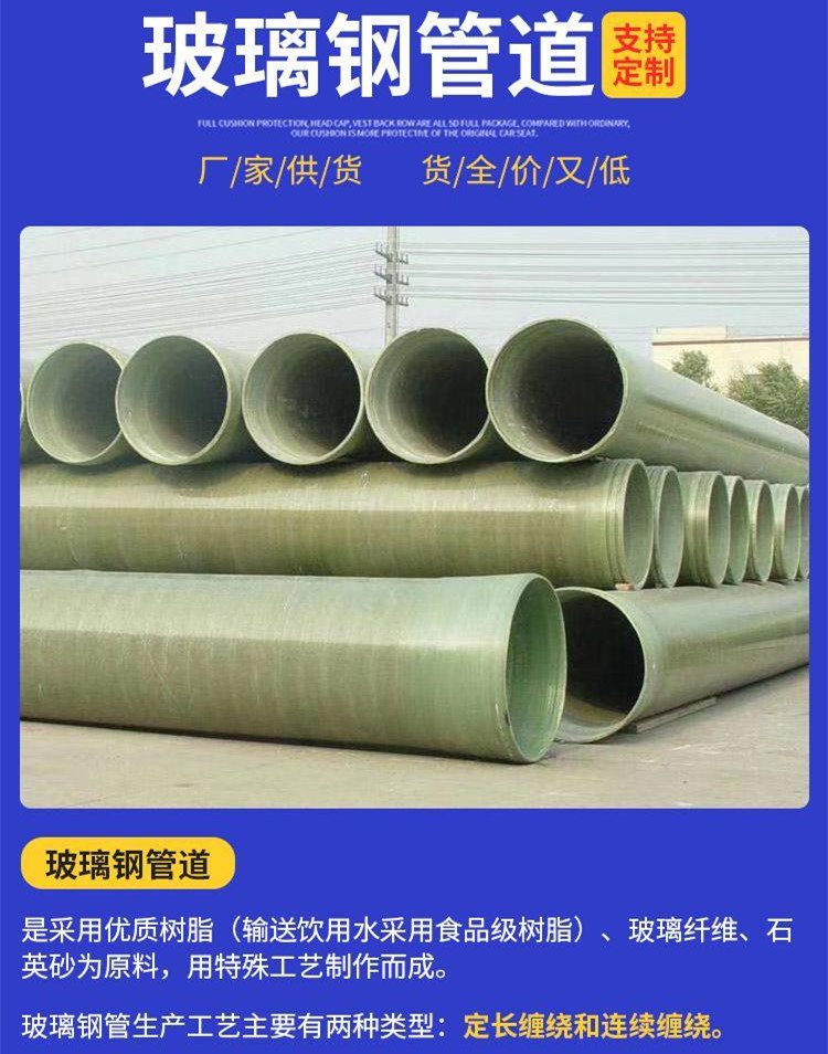 玻璃鋼管廣泛的應(yīng)用基礎(chǔ)建設(shè) 玻璃鋼管廣泛的應(yīng)用基礎(chǔ)建設(shè)